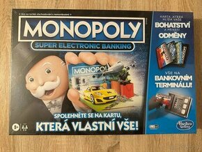 Monopoly Super electronic banking - CZ verzia - Nová