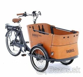 Elektrický cargo bicykel Babboe Curve pre 4 deti