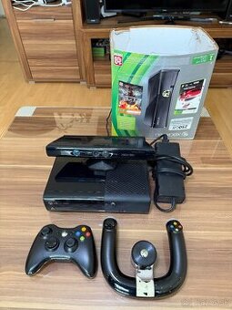Xbox 360 + kinect + volant