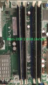 Predám rám ddr2 DDR2 4x1gb=4gb - 1