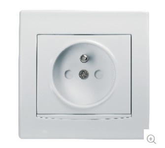 KUPIM Schneider Electric ANYA 1- Zasuvky Biele