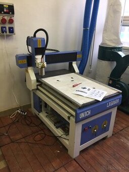 CNC fréza UNICH LXG0609 + odsávač pilín