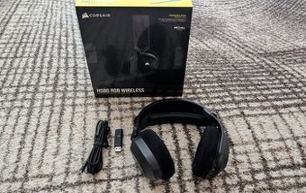 Slúchadlá Corsair HS80 RGB Wireless
