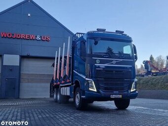 Volvo FH540 Stos doll Epsilon loglift do drewna lasu