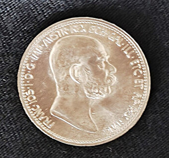 ☀️ Jubilejna 1 korona 1908, Rakúsko - Uhorsko☀️