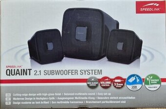 Reproduktory SPEEDLINK QUAINT 2.1 USB