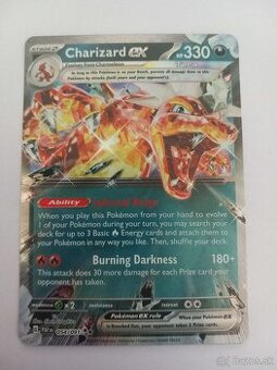 Pokémon karta - Charizard EX 054/091 (4x kusy)