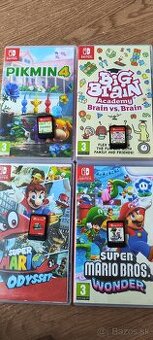 Predám hry pre Nintendo Switch