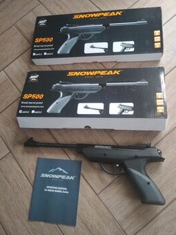 Snowpeak SP500 vzduchová pištoľ vzduchovka kal 4,5 aj 5,5mm