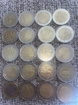 Zaujímavé 2€, 1€ mince