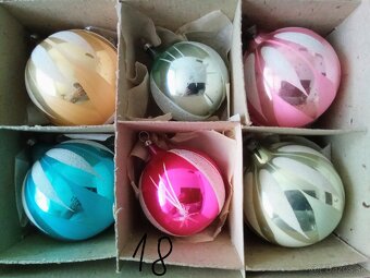 Různé, staré, vánoční ozdoby -vianočné ozdoby
