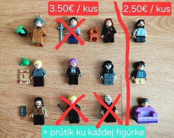 Minifigúrky lego Harry Potter