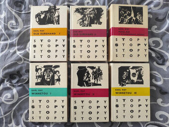 6x Karl May - edicia Stopy