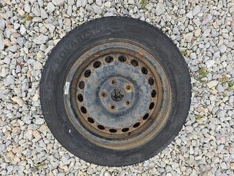 Predám zimnú pneu 195/65 R15 na 5x112 disku