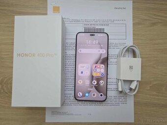 Honor 400 Pro 12GB / 512GB, cierny , top , zaruka