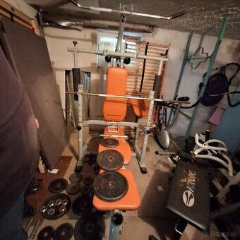 Predám posilňovaciu vežu + činky