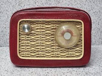 ☆ Tesla T 2800 B-2 》Radio Mír ☆ starožitné kabelkové radio