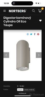 Nový komínový digestor Nortberg