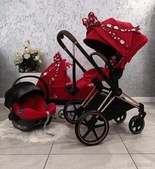 TROJKOMBINÁCIA CYBEX PLATINUM ROSEGOLD PETTICOAT - 1