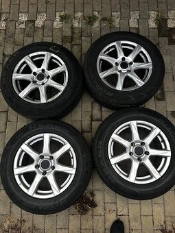 Predám elektrony 5x127 + letné pneu 225/65 r17