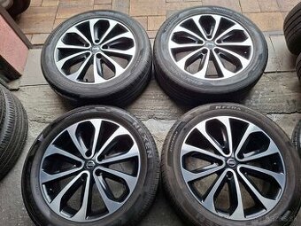 Orig. Hliníkové disky Nissan R18, 5x114,3