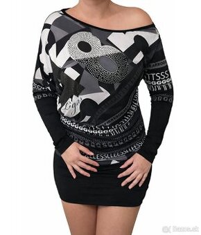 Krátke šaty / tričko s dlhým rukávom