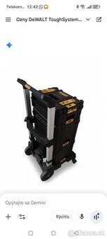 Vozík plus set kufrov dewald