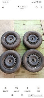 Predám zimné pneumatiky a diskami W-Touran