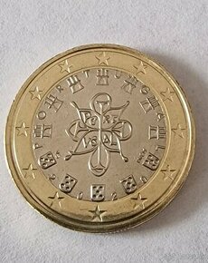 Portugalsko 1€ minca z mojej zbierky stav 99%.