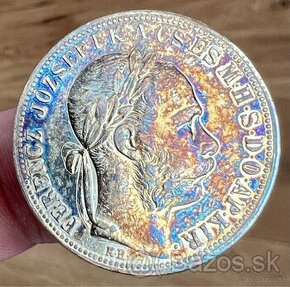 Predám 1 Forint 1892 KB - Fiume