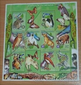 Poštové známky - Fauna 39 - neopečiatkované