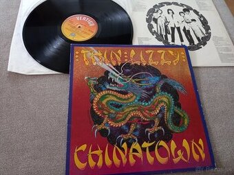 THIN LIZZY “Chinatown” /Vertigo1980/orig embossed cover,+or
