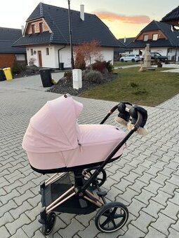 Vanička priam 4.0 peach pink