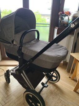 Výborný stav Cybex Priam 3v1 - vajíčko/vanička/športiak