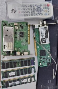FDD, DVD, RAM, TV karty