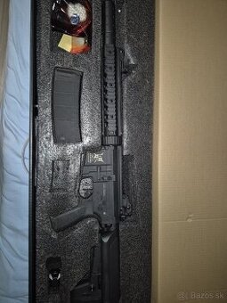 Delta armory M4 AR15 SilentOps9 " Charlie + SQUARE red dot