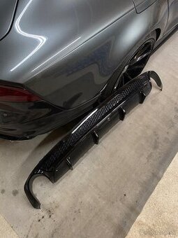 Audi a7 S-line difúzor + maxton design rebrá