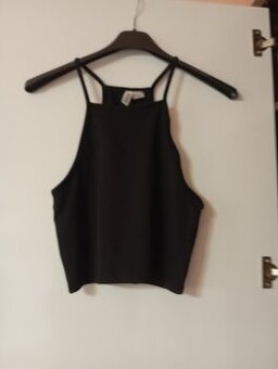 Čierny / biely top H & M