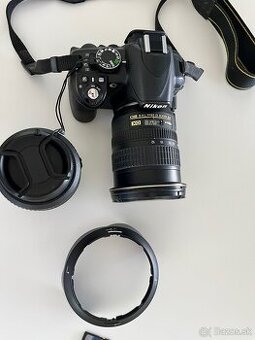 Zrkadlovka NIKON plus 2x objektív