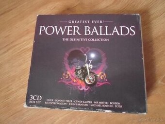 Kvalitné CD Power Ballads -3cd box set