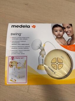 Odsávačka Medela Swing + Medela/ Avent flase navyse