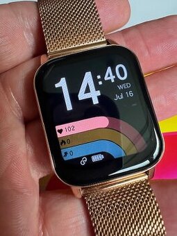 Inteligentné hodinky Doogee CS2 zlate - aj ceske menu