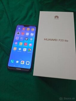 Huawei P20 lite duos modrý 4gb 64gb pamäť v peknom stave pln
