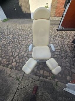 Elektricke pedikérské křeslo béžové euroclinic 1 motor