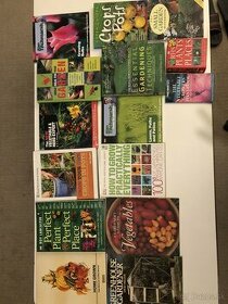 Výber kníh o pestovaní zeleniny v anglickom jazyku