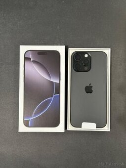 Apple iPhone 16 Pro Max 256GB Black Titanium [TOP STAV]