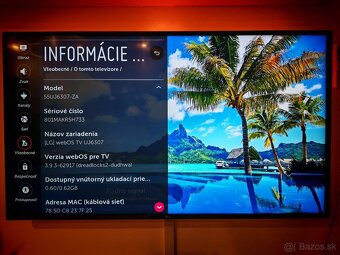 Smart LED 4K UHD televízor LG 55UJ6307 55"