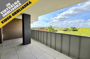 Nový nezariadený 4izb byt 3 balkóny pivnica parkovanie Nitra