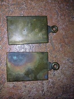 Predám originál identifikacnu známku ČSR, slovenský stat