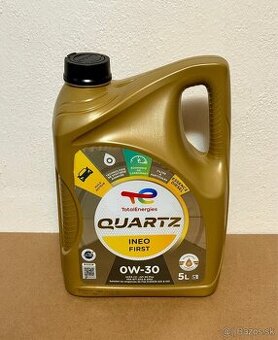 Predám motorový olej TOTAL QUARTZ INEO FIRST 0W 30 - 5l